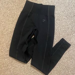 Gymshark black leggings size small in excellent condition